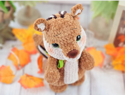 Christopher the Chipmunk Crochet Pattern