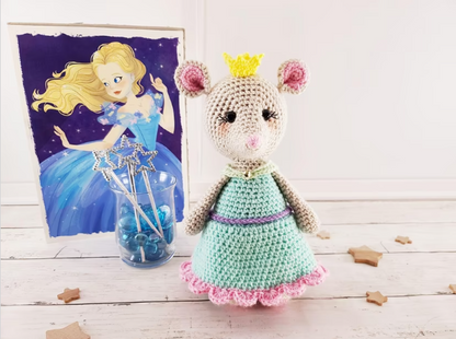 Nimueh the Princess Mouse Crochet Pattern