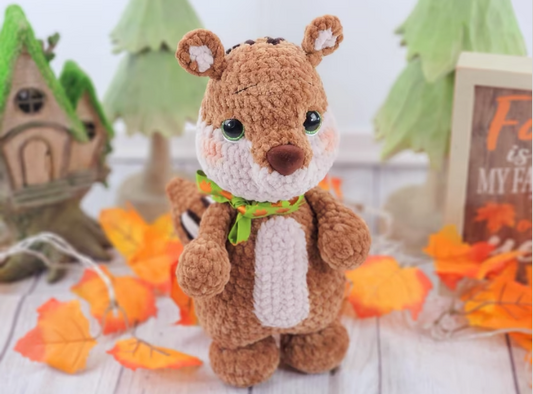 Christopher the Chipmunk Crochet Pattern