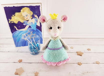 Nimueh the Princess Mouse Crochet Pattern