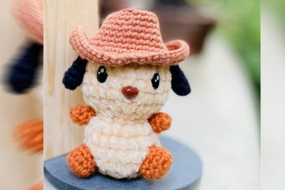 Crochet Pattern –Animal-cute 🧶✨